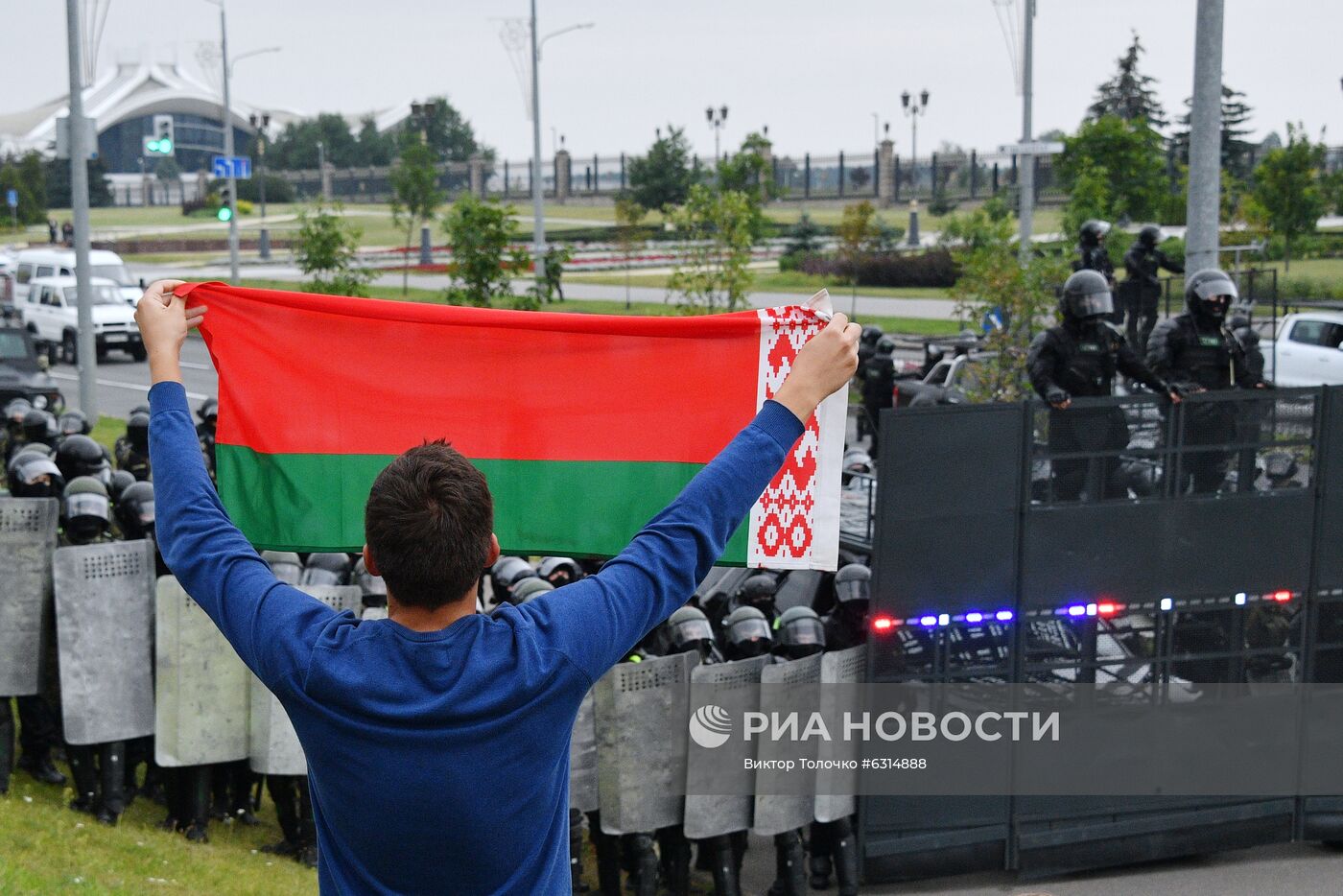 Акции протеста в Минске