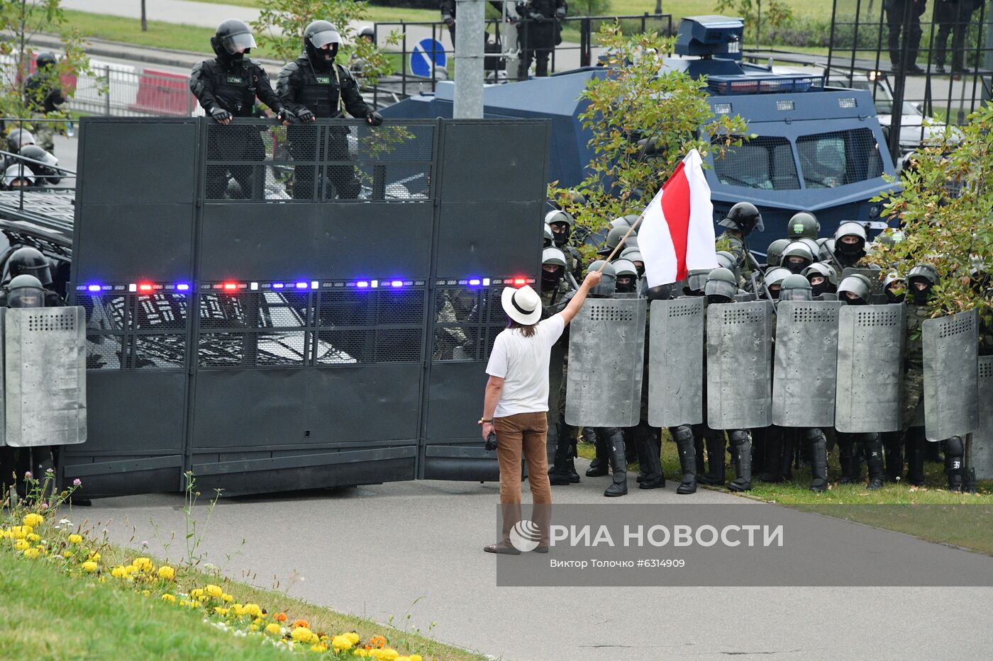 Акции протеста в Минске