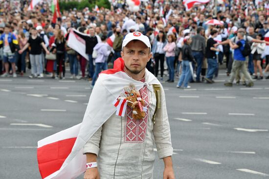 Акции протеста в Минске