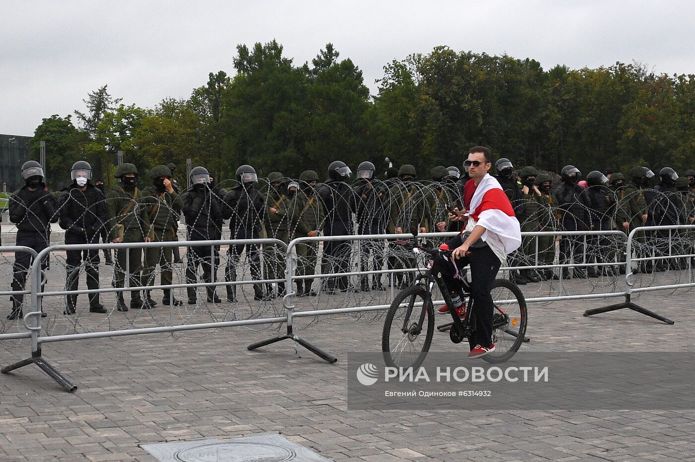 Акции протеста в Минске