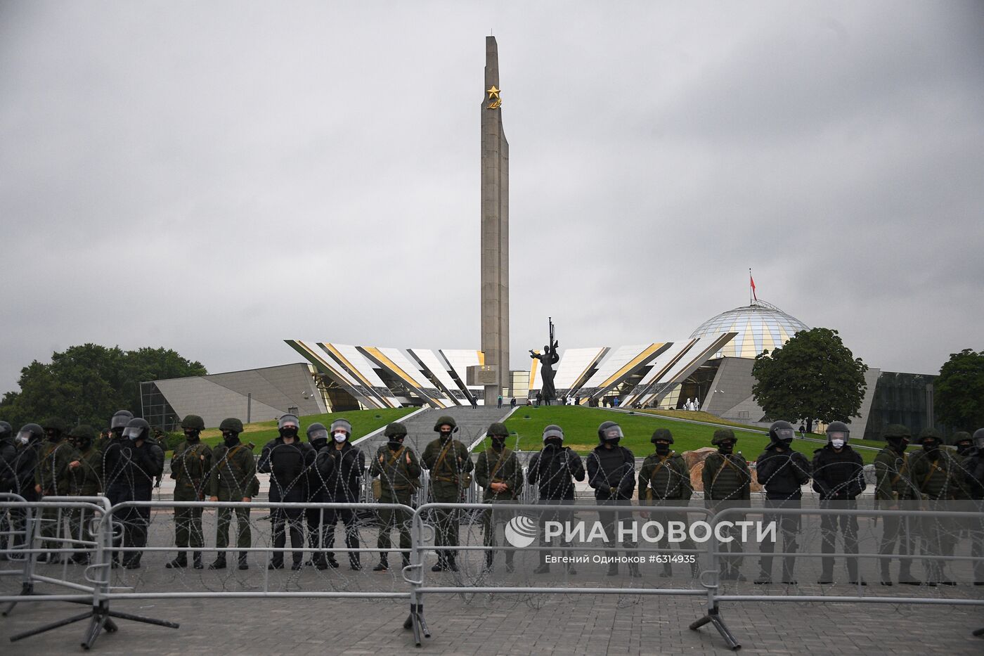 Акции протеста в Минске