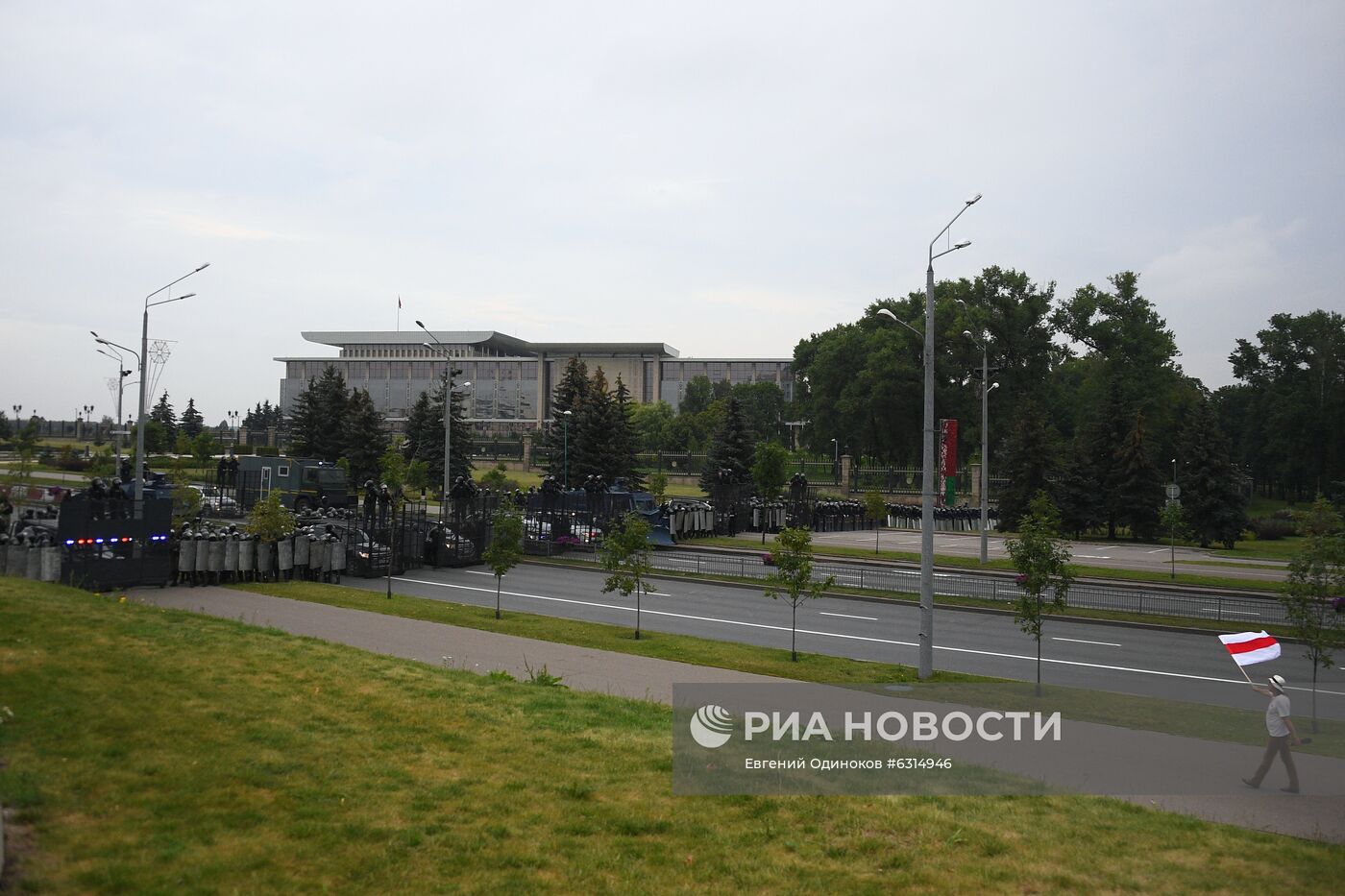 Акции протеста в Минске