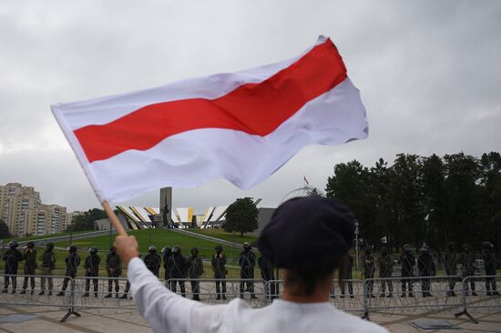 Акции протеста в Минске