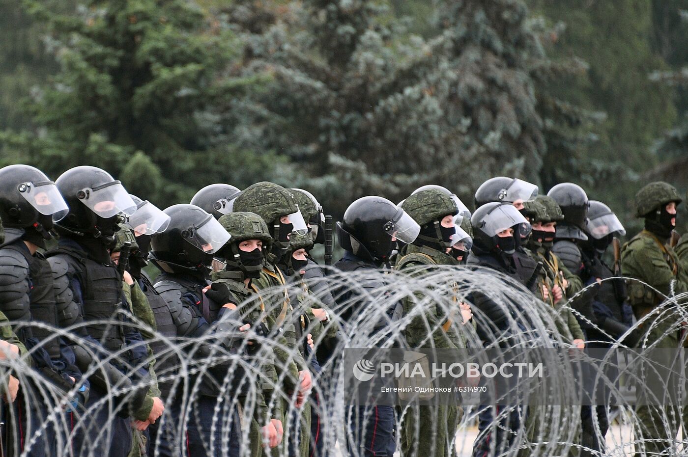 Акции протеста в Минске