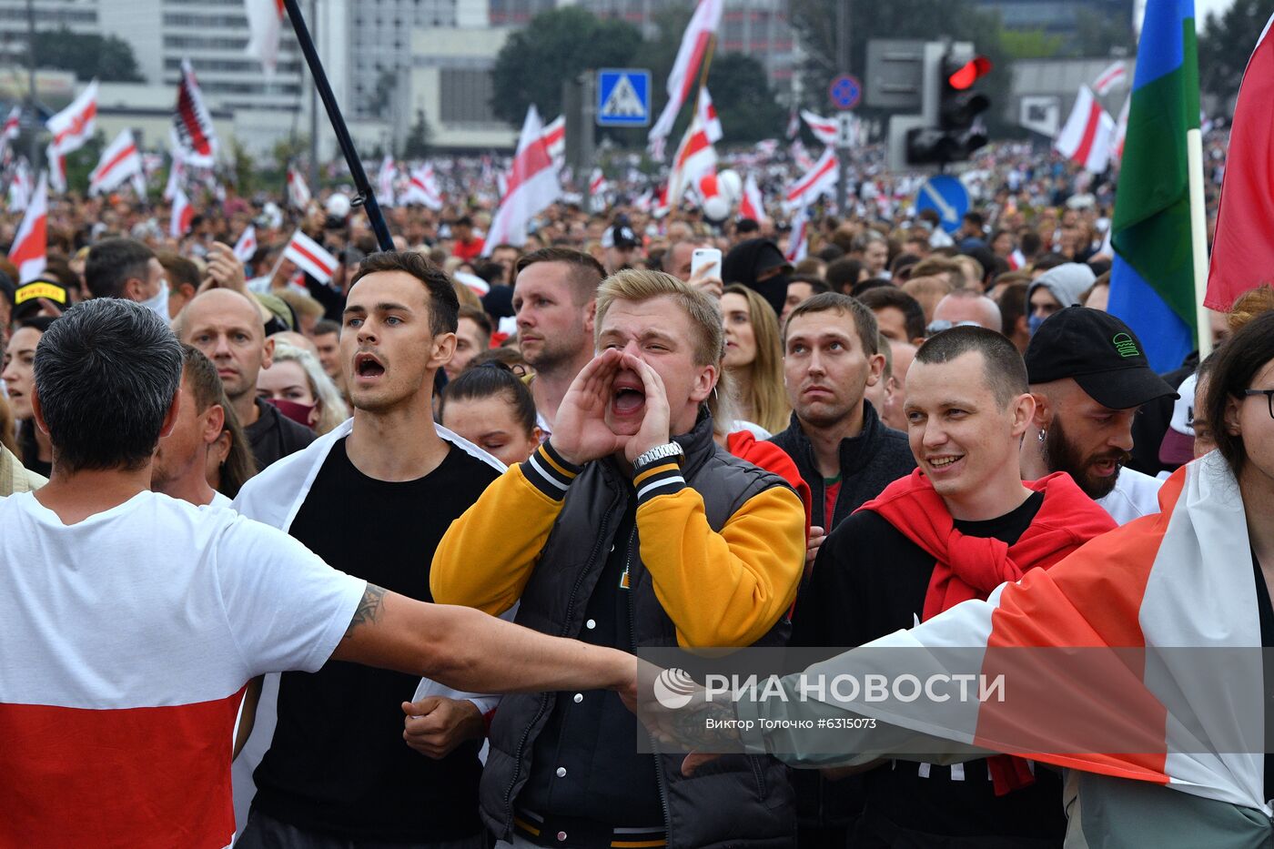 Акции протеста в Минске