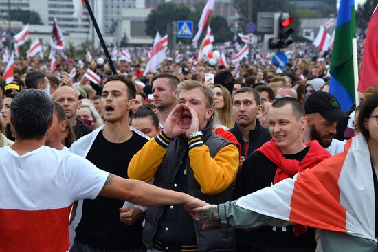 Акции протеста в Минске