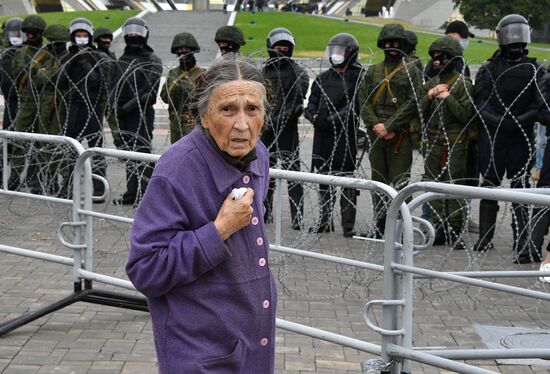 Акции протеста в Минске