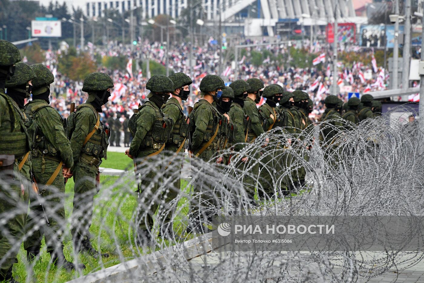 Акции протеста в Минске