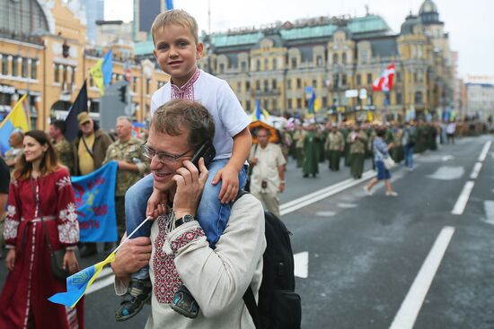 "Марш защитников" в Киеве