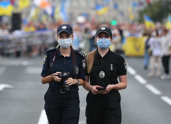 "Марш защитников" в Киеве