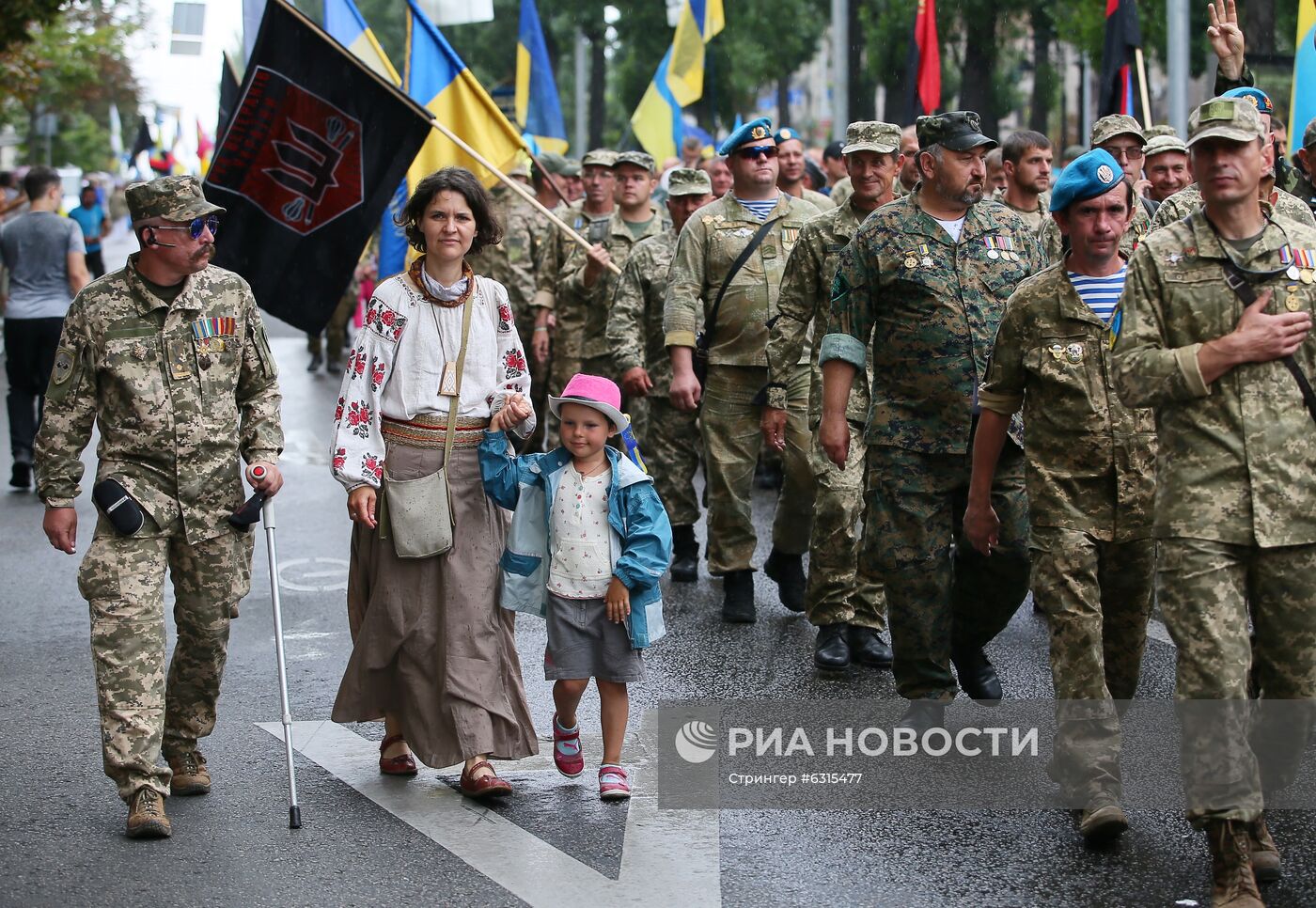 "Марш защитников" в Киеве