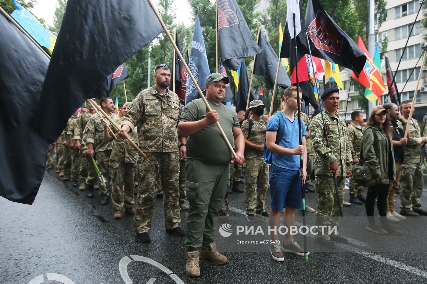 "Марш защитников" в Киеве