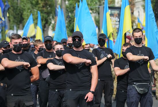 "Марш защитников" в Киеве