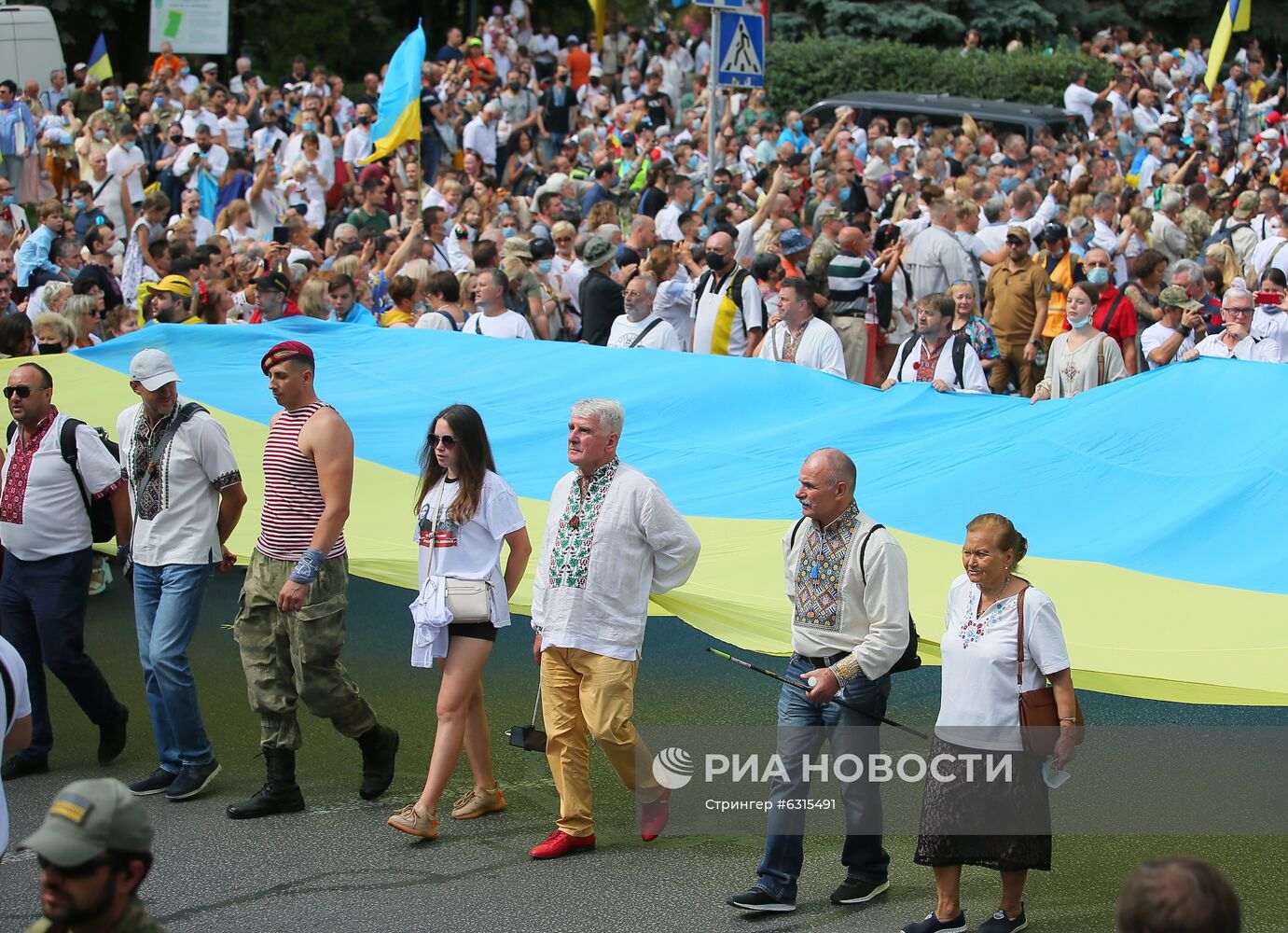 "Марш защитников" в Киеве