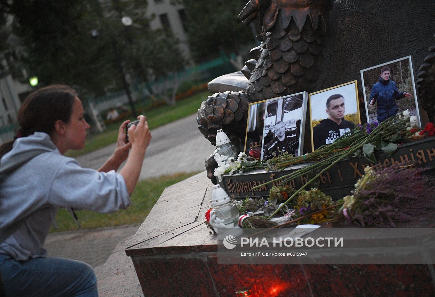 Акции протеста в Минске