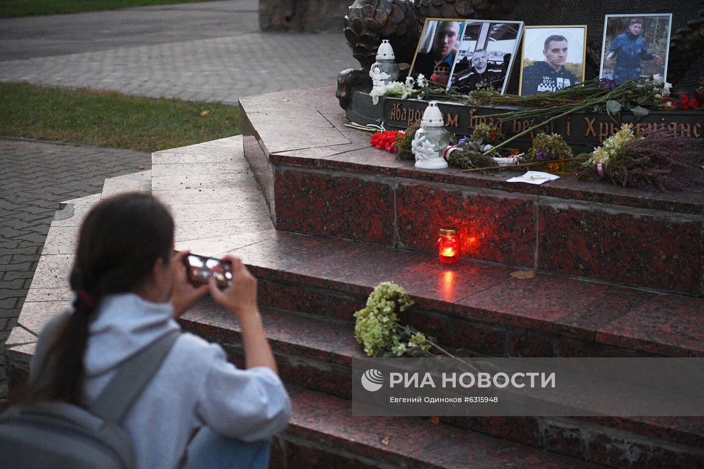 Акции протеста в Минске