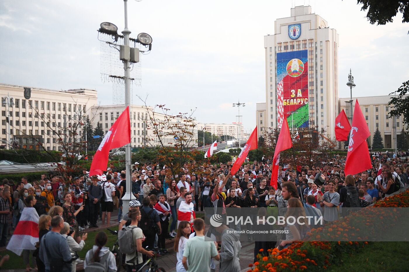 Акции протеста в Минске