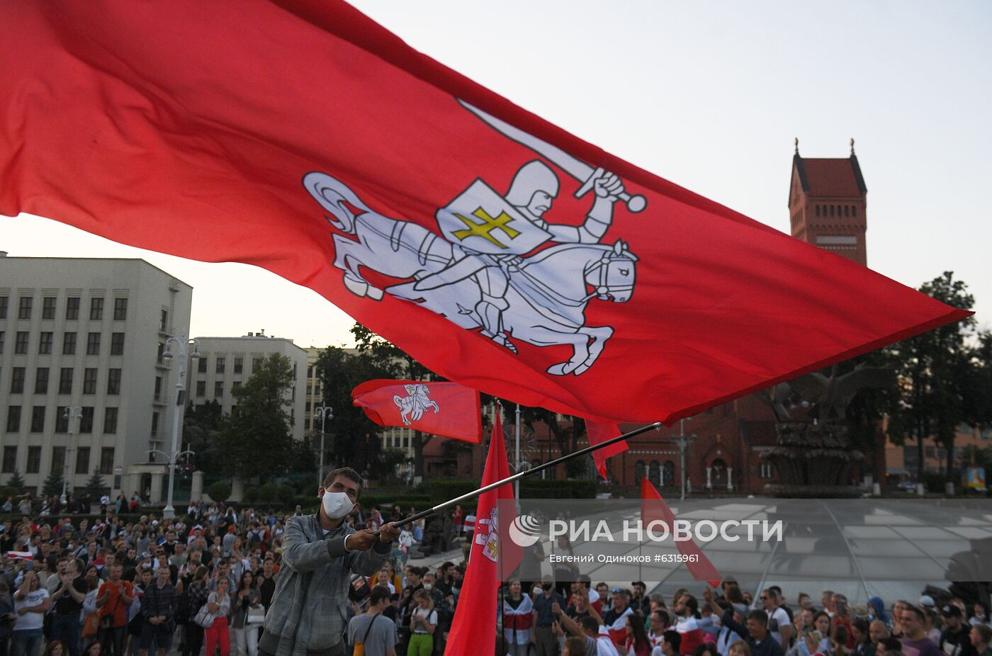 Акции протеста в Минске