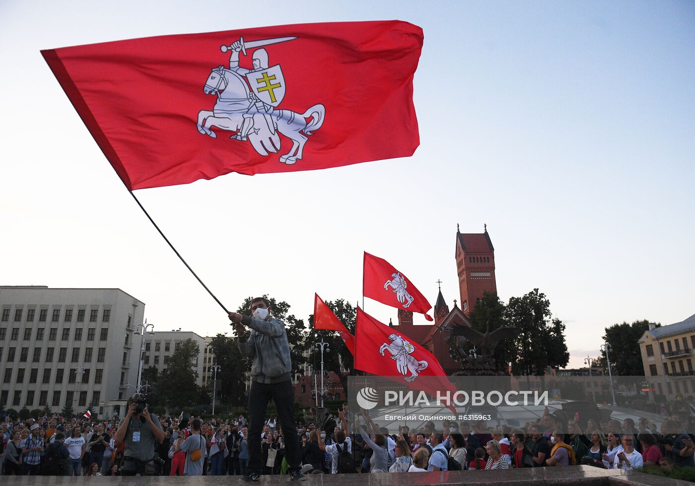 Акции протеста в Минске