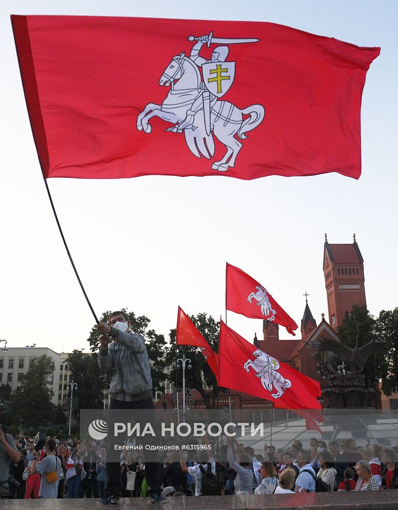 Акции протеста в Минске