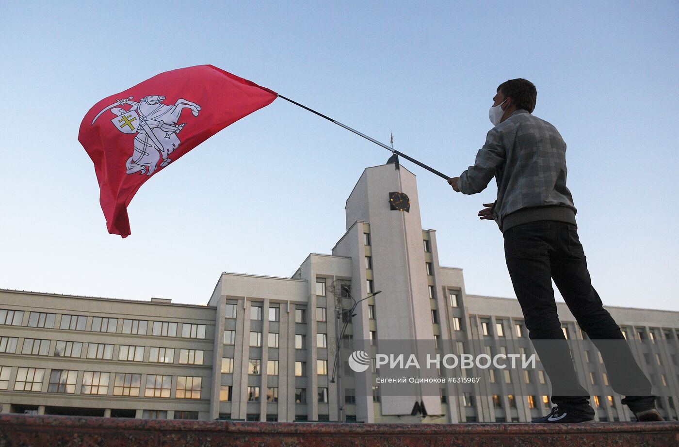 Акции протеста в Минске