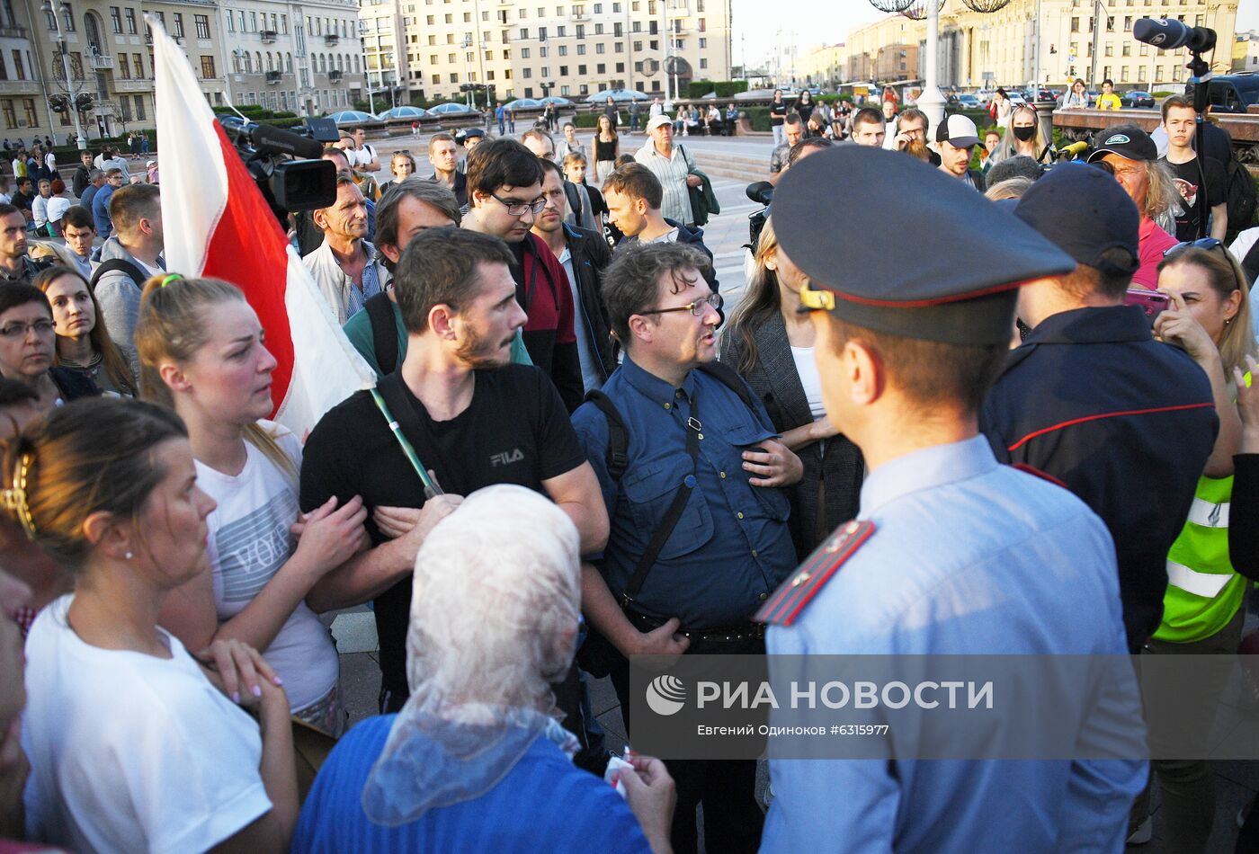 Акции протеста в Минске