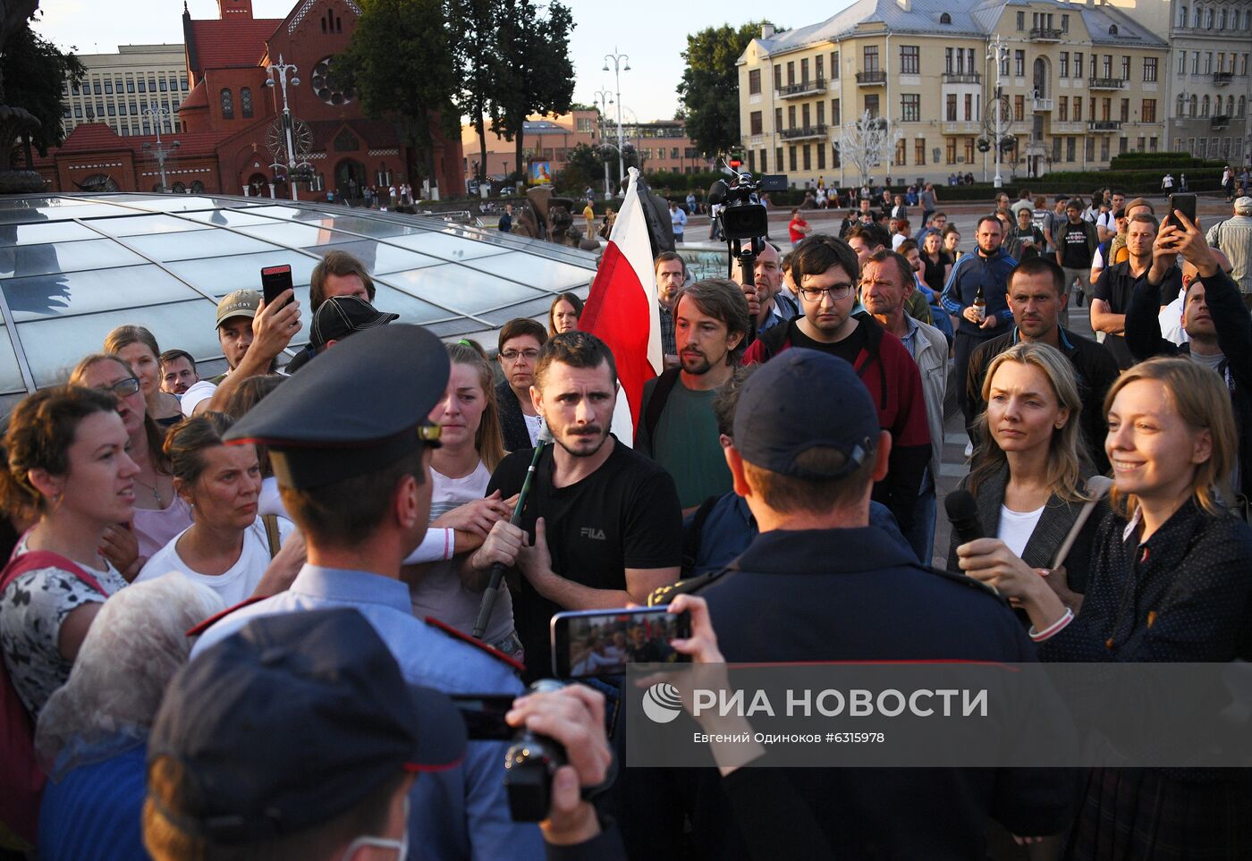 Акции протеста в Минске