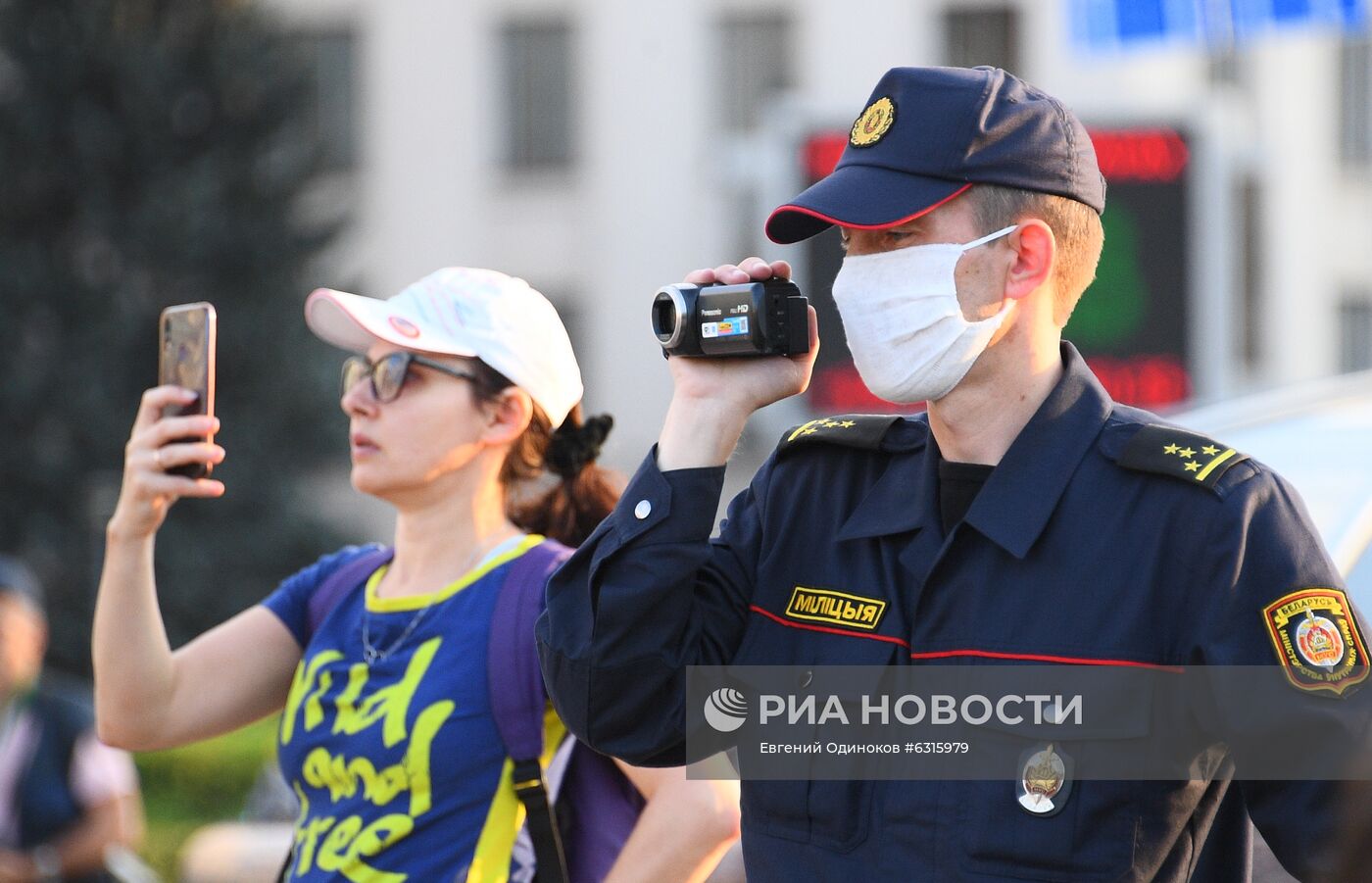 Акции протеста в Минске