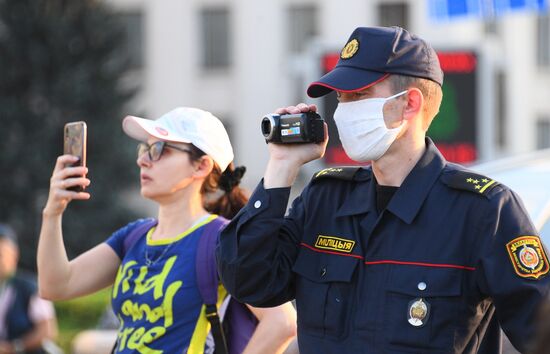 Акции протеста в Минске