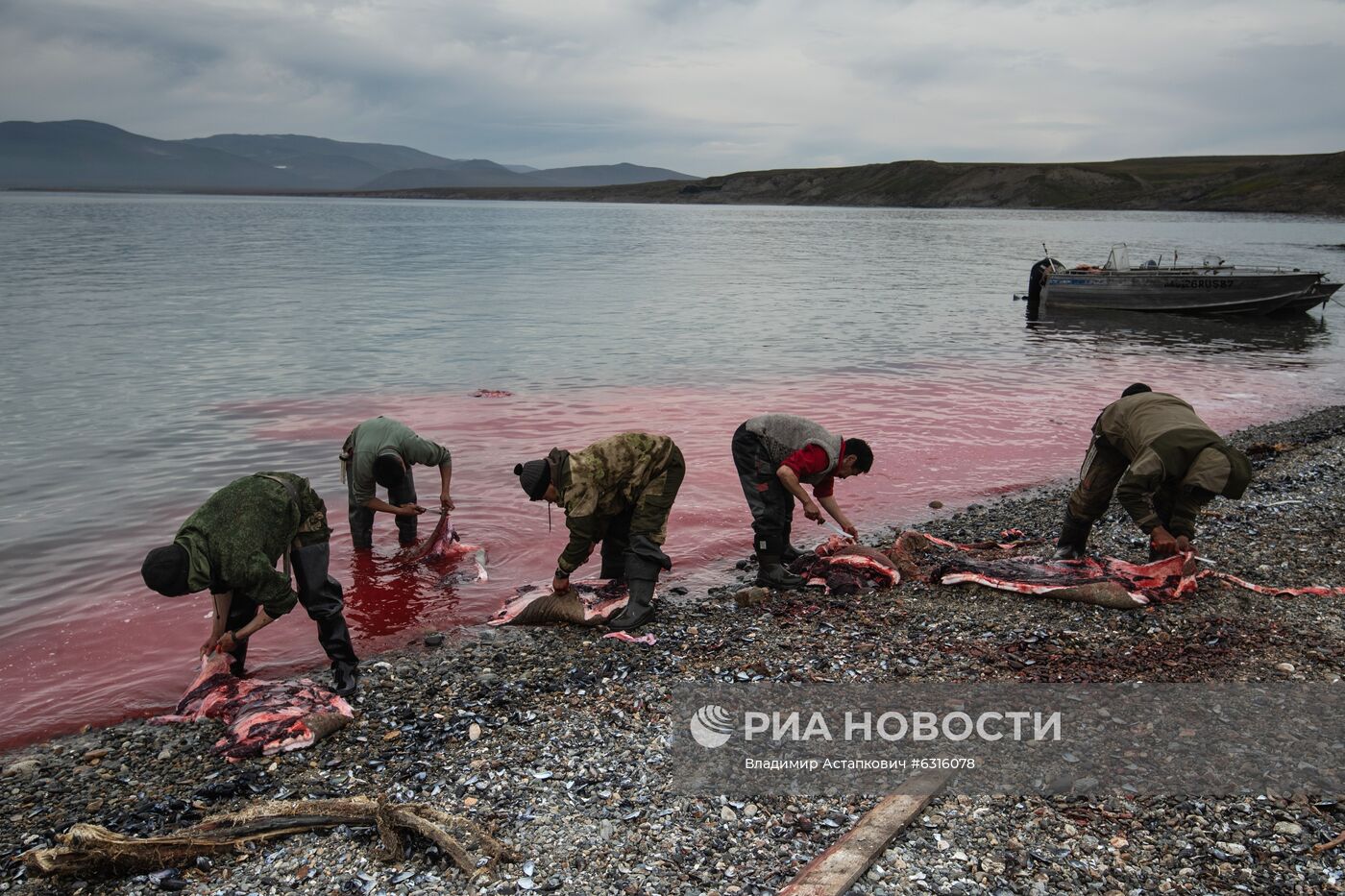 Морской промысел коренных жителей Чукотки