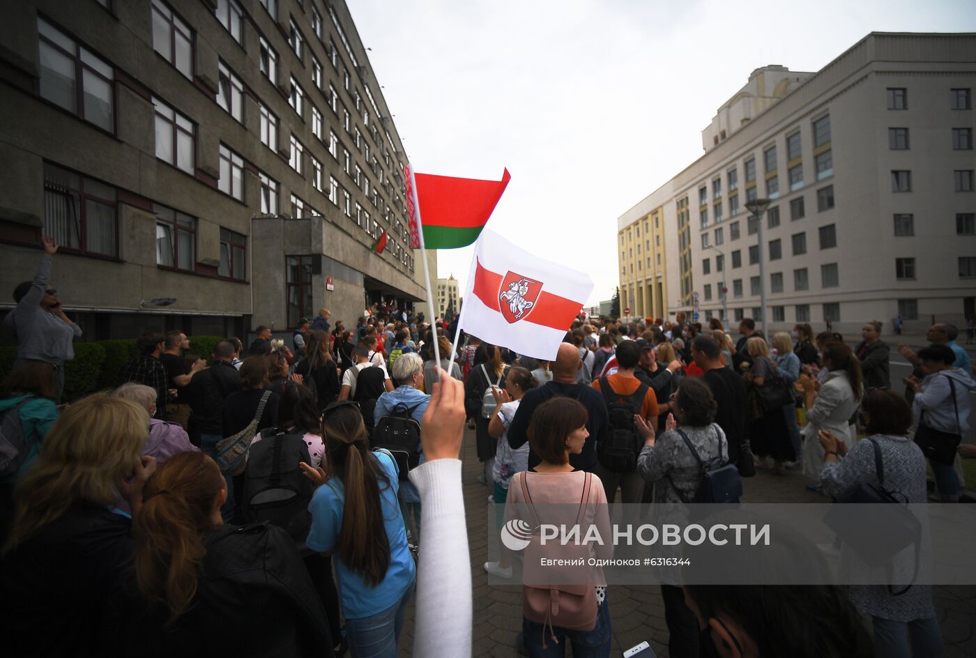 Акция протеста учителей в Минске