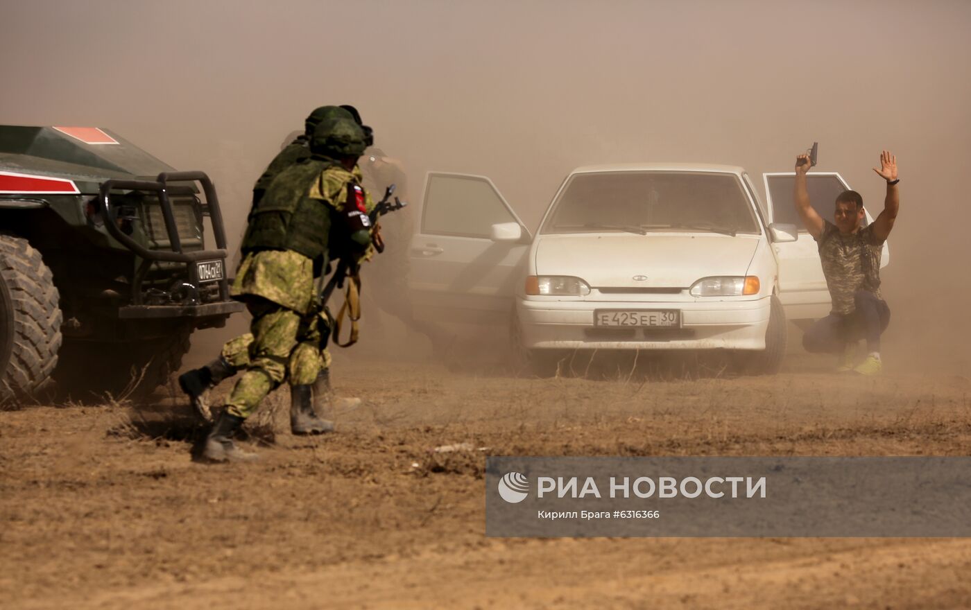 Репетиция церемонии открытия "АрМИ 2020" в Волгоградской области