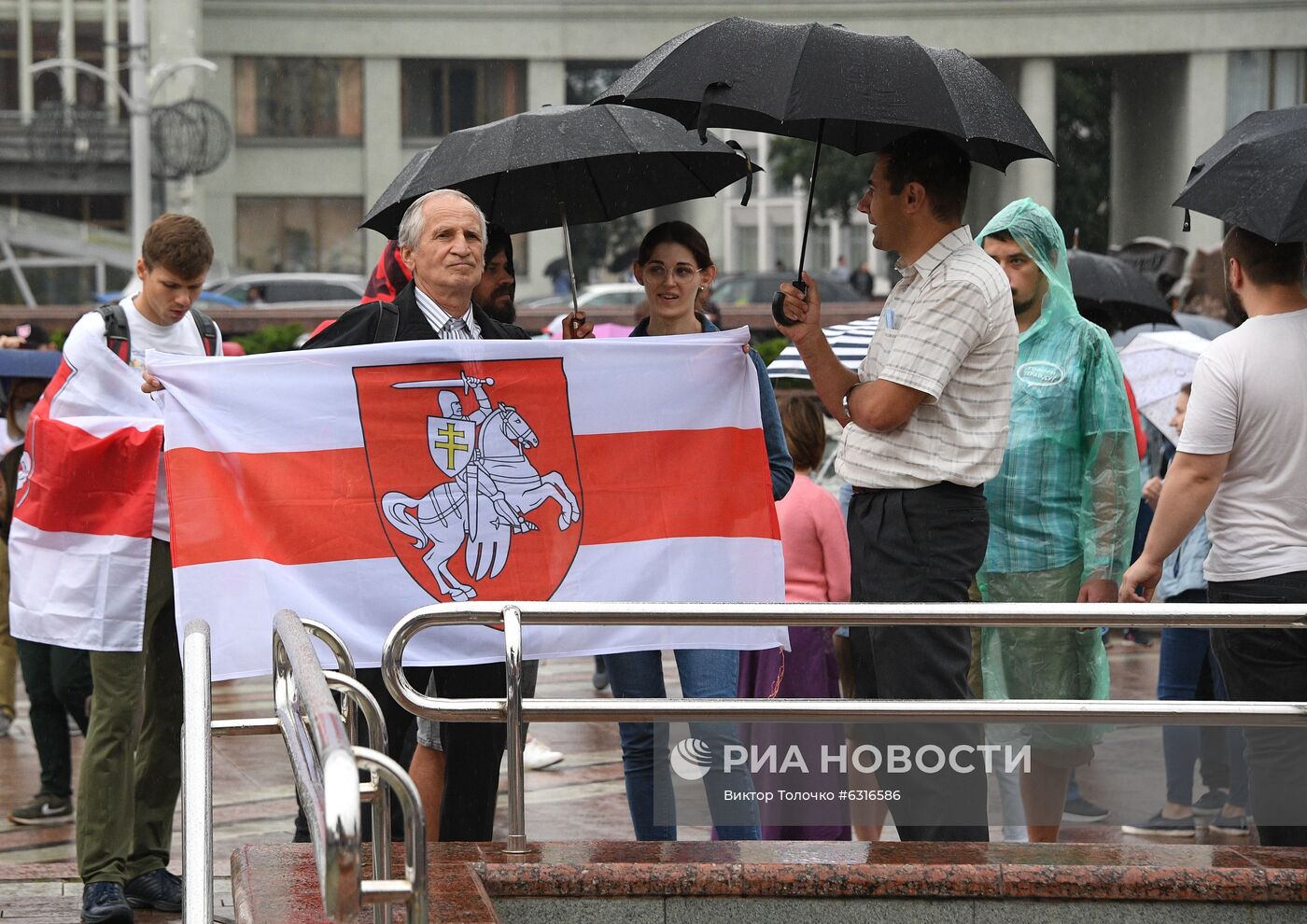 Митинг оппозиции в Минске