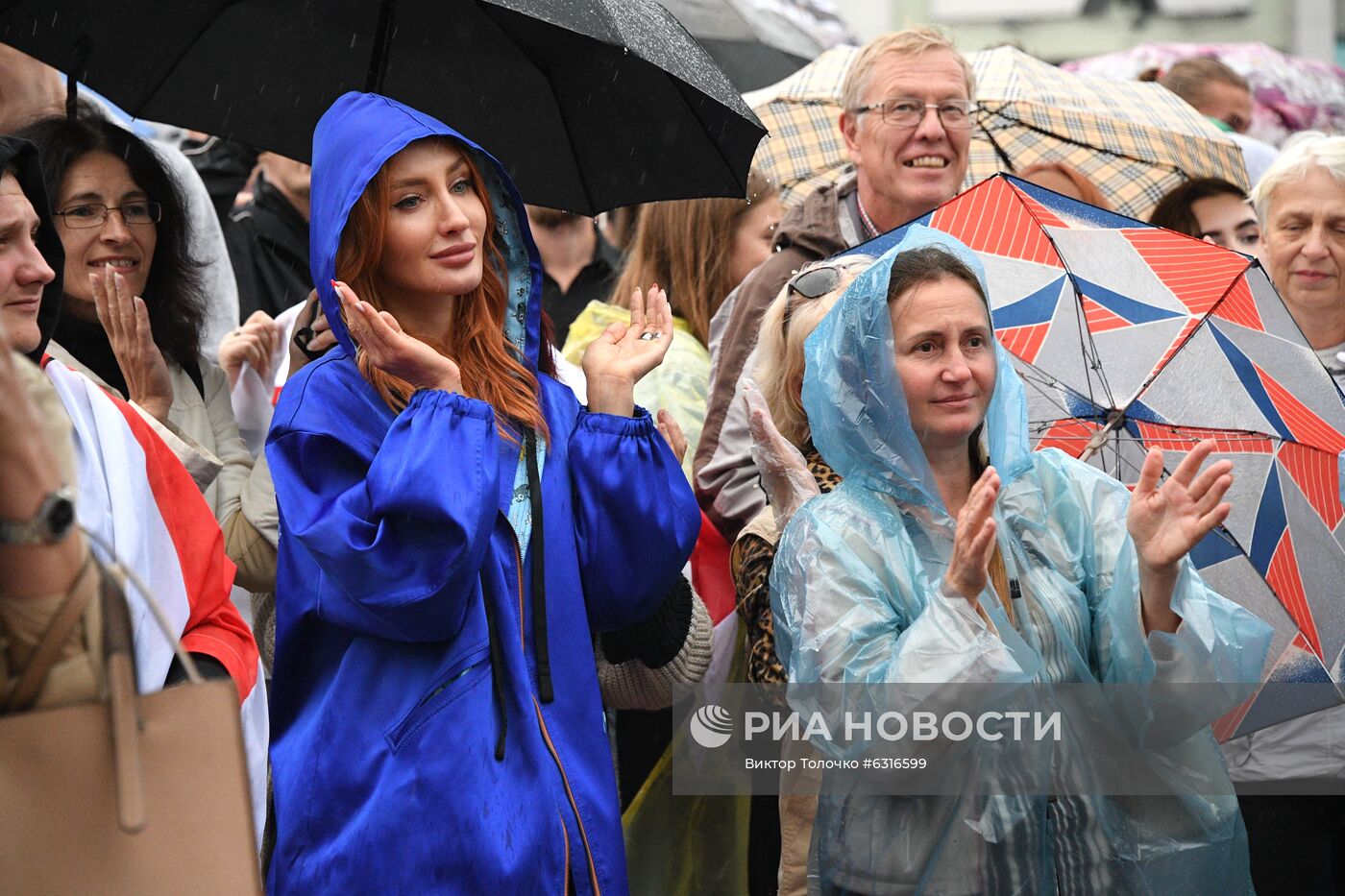 Митинг оппозиции в Минске