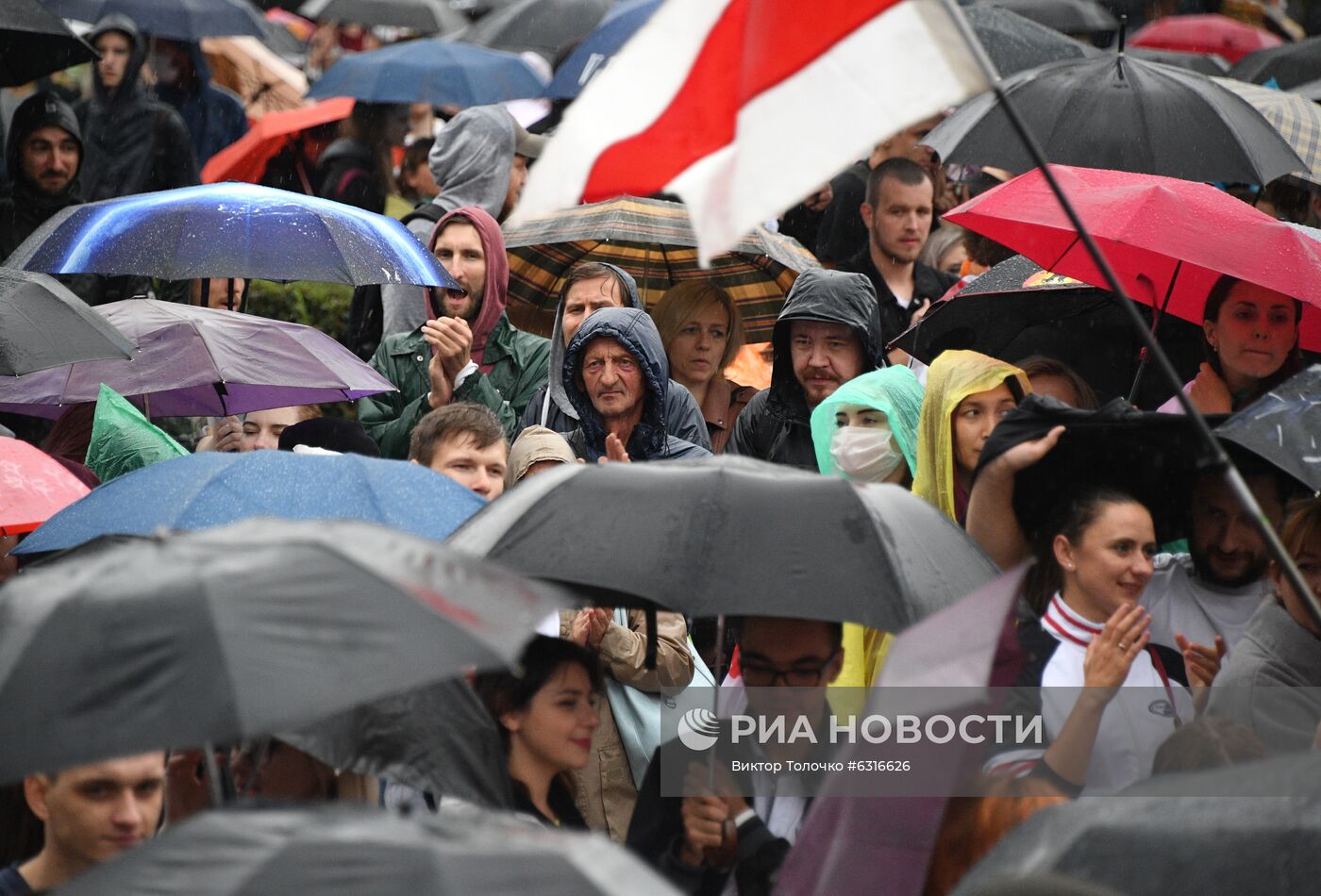 Митинг оппозиции в Минске