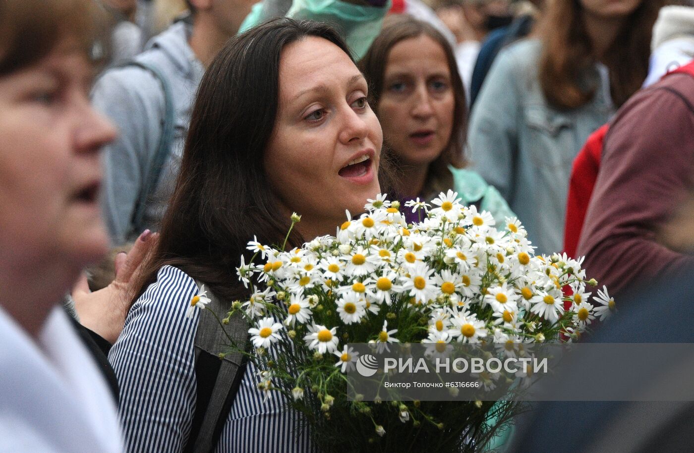 Митинг оппозиции в Минске