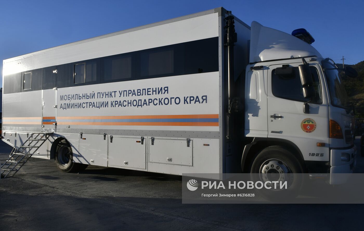 Лесные пожары в Краснодарском крае