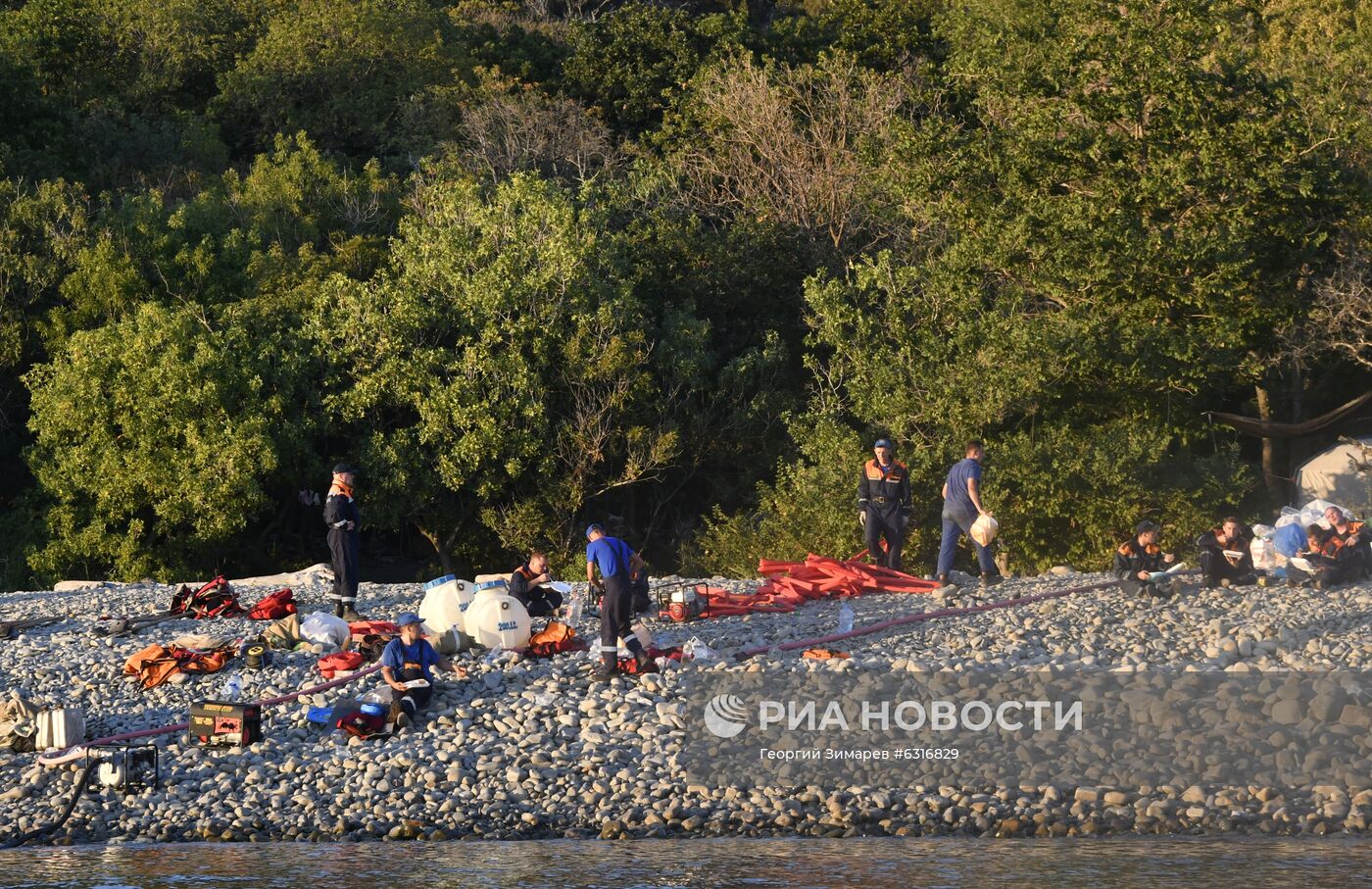 Лесные пожары в Краснодарском крае