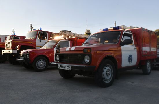  Лесные пожары в Краснодарском крае