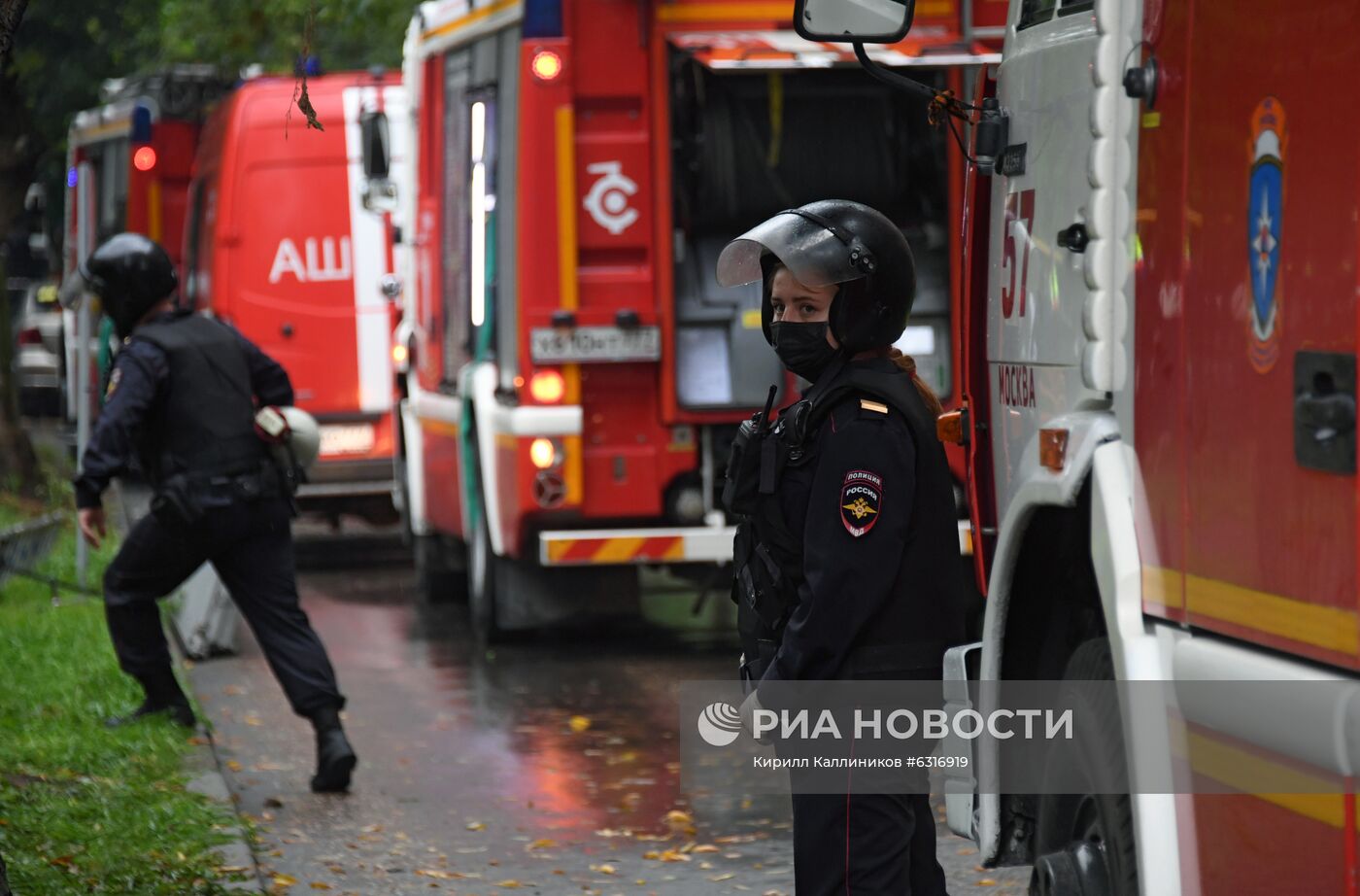 Взрыв газа произошел в жилом доме на западе Москвы