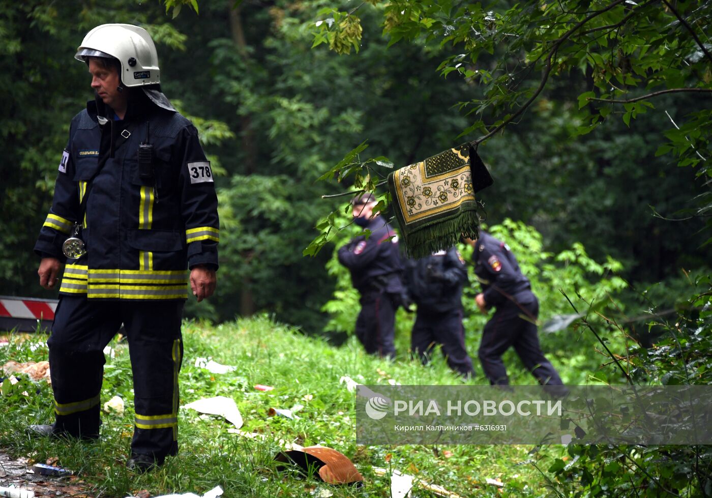 Взрыв газа произошел в жилом доме на западе Москвы