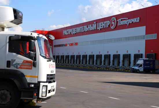Открытие оптово-распределительного центра X5 Retail Group в Татарстане 