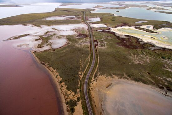 Соленые озера Алтайского края