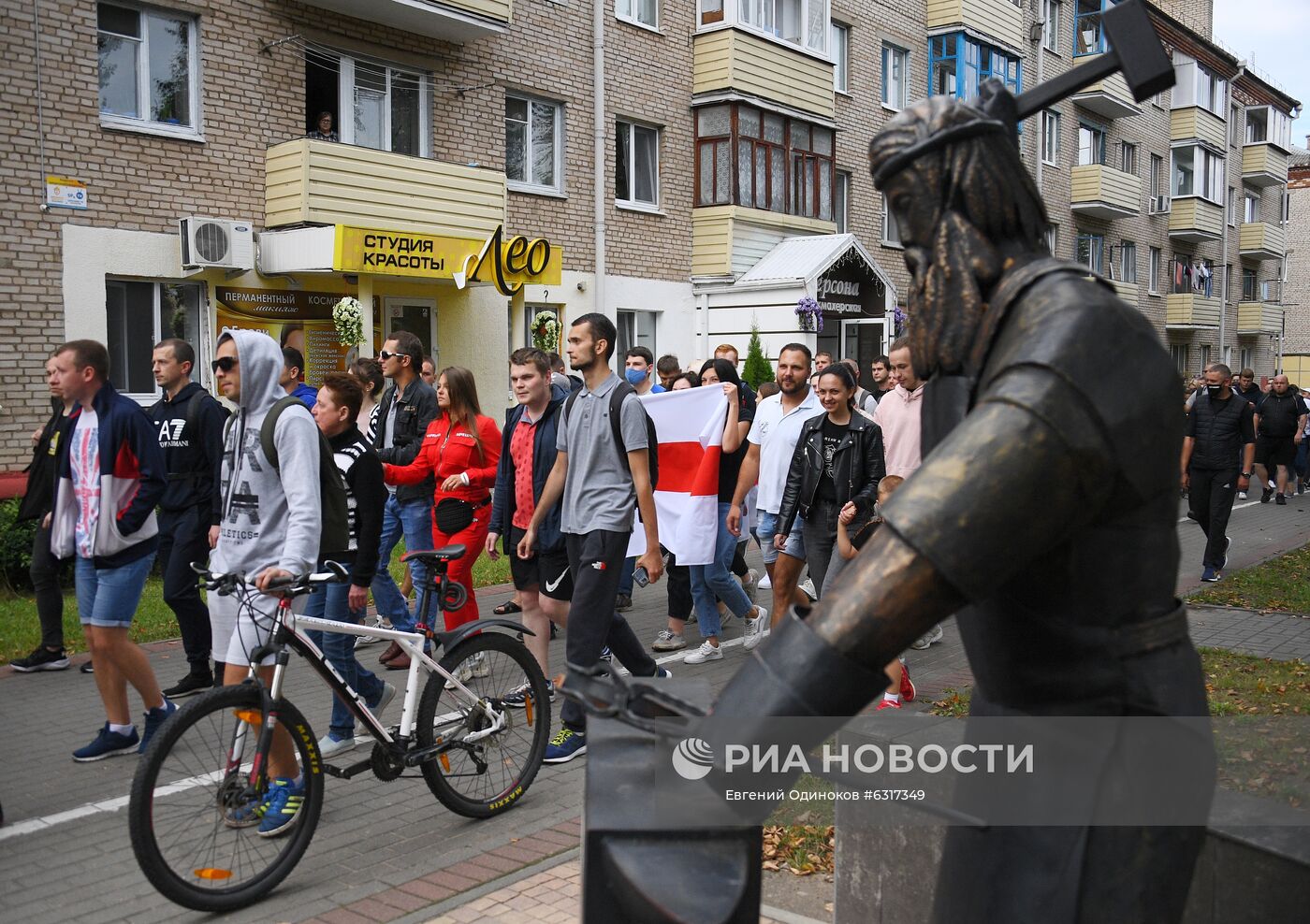 Митинг работников белорусского завода "БелАЗ"