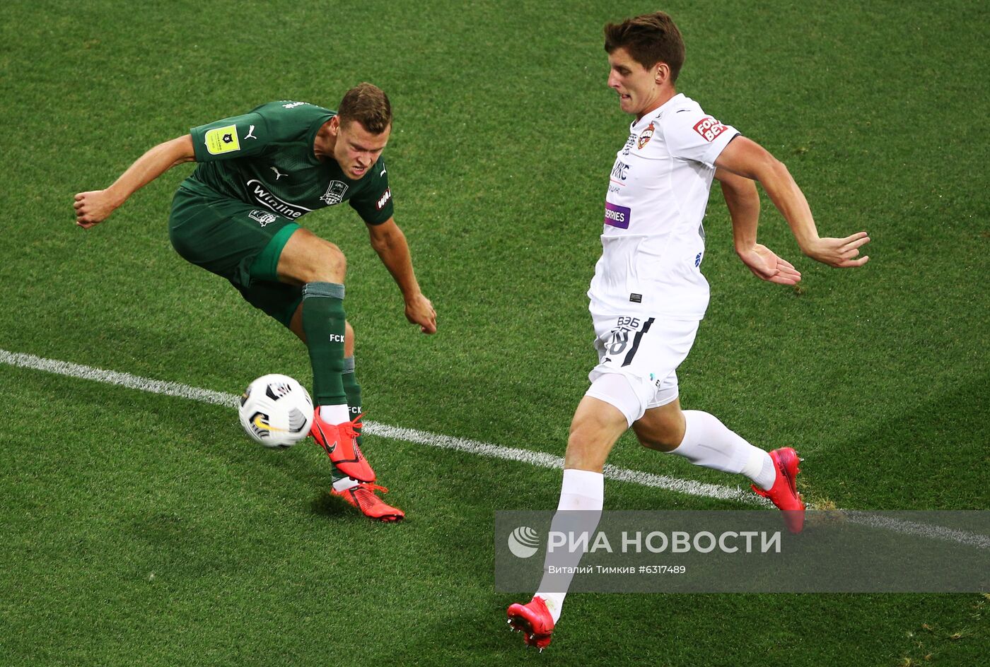 Футбол. РПЛ. Матч "Краснодар"  ЦСКА