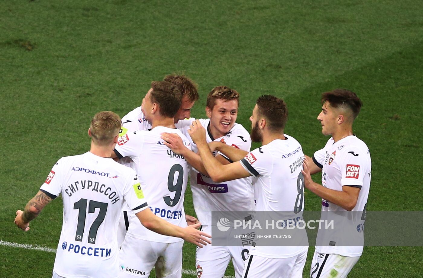 Футбол. РПЛ. Матч "Краснодар"  ЦСКА