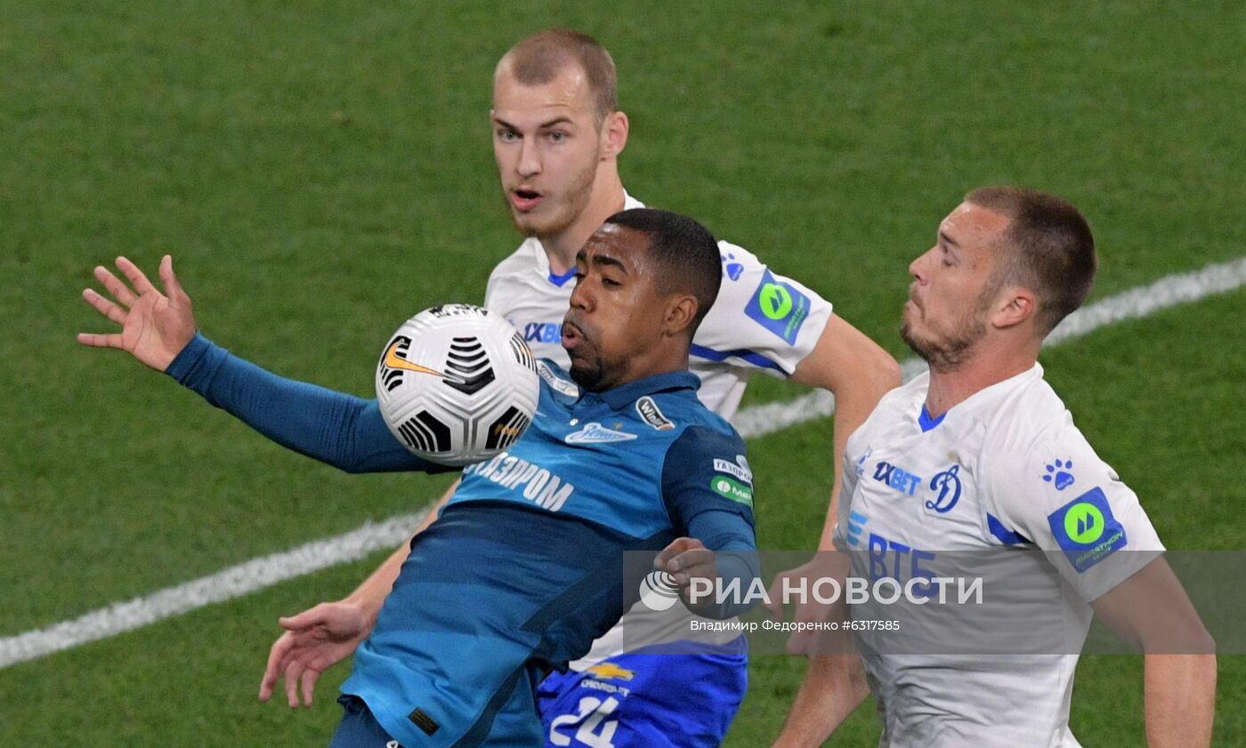 Футбол. РПЛ. Матч "Динамо" - "Зенит"