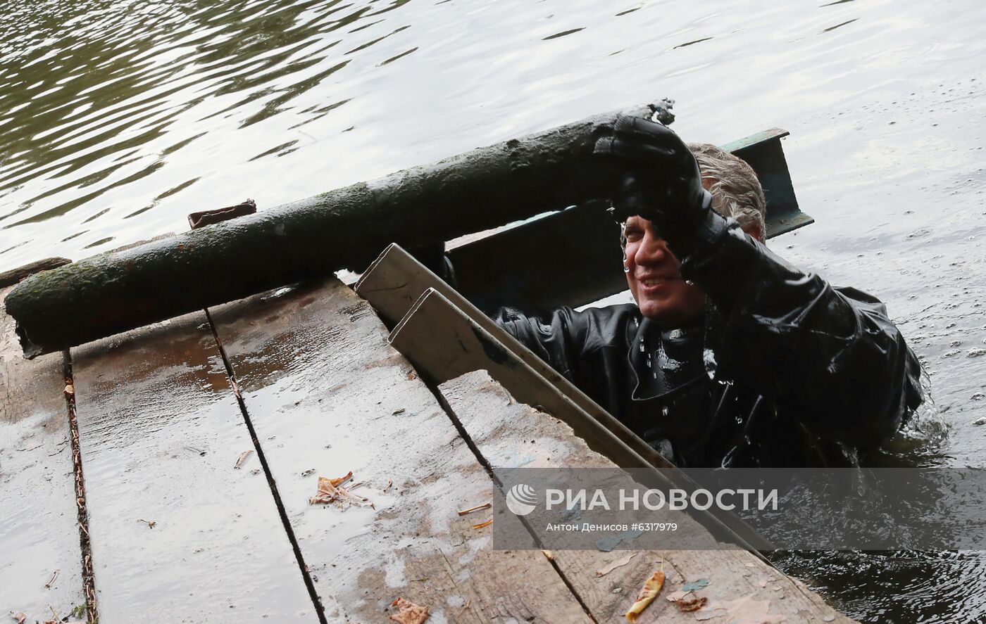 Чистка Серебряно-Виноградного пруда в Измайлово