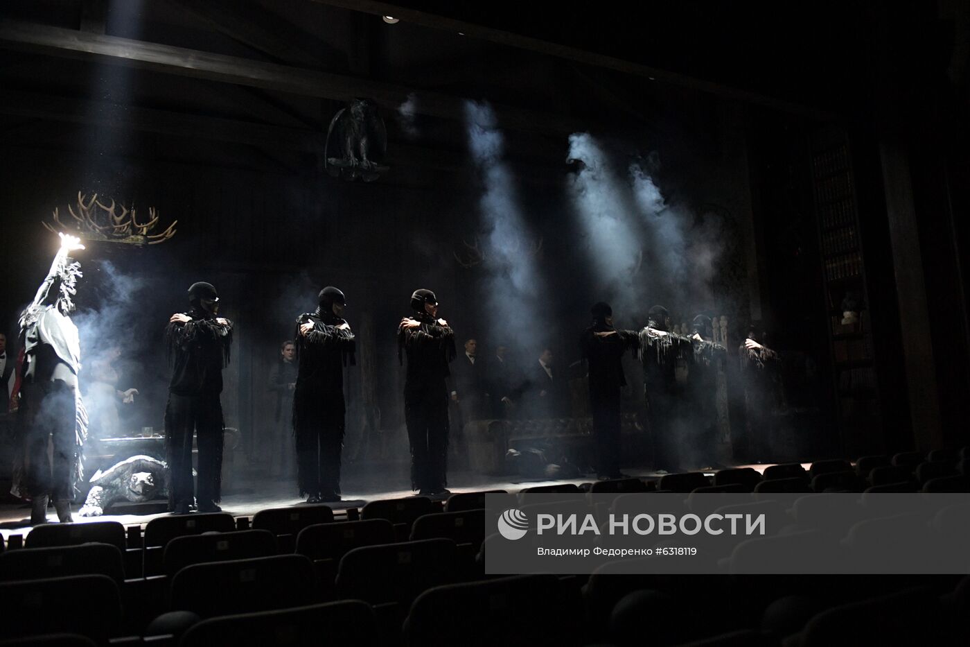 Спектакль "И никого не стало" в театре О. Табакова