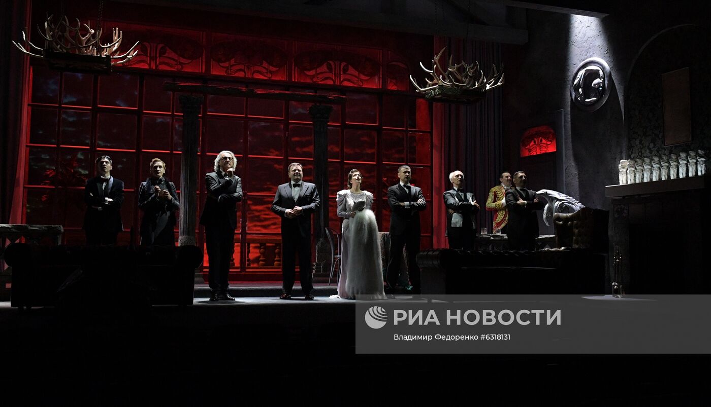 Спектакль "И никого не стало" в театре О. Табакова